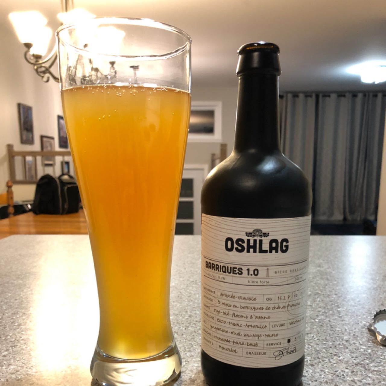 Oshlag Barriques 1.0, Canada
