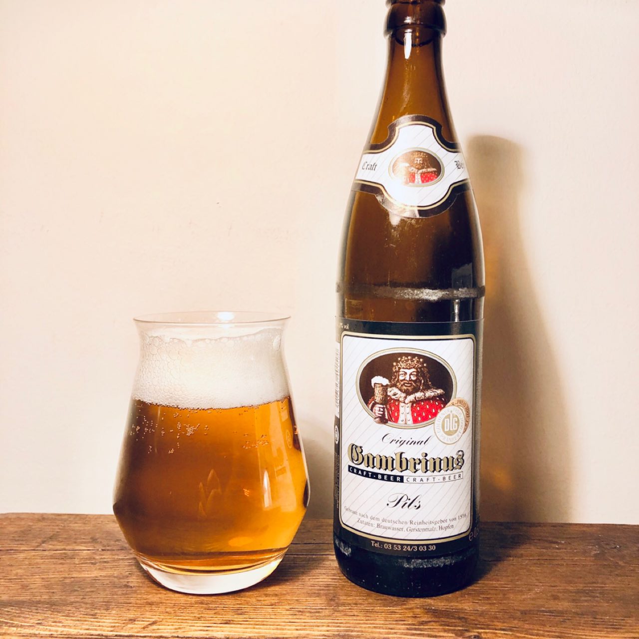 Original Gambrinus Pils, Germany