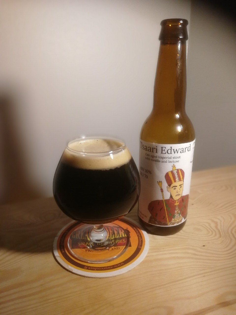 Tsaari Edward, Finland