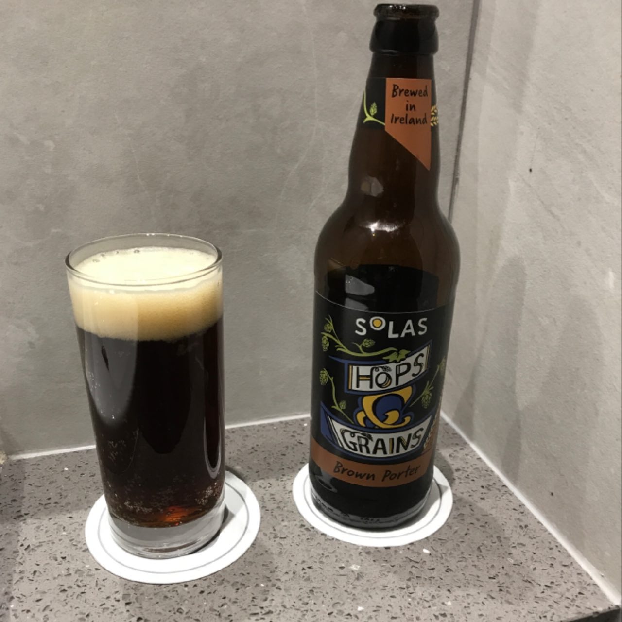 Solas Hops & Grains Brown Porter, Ireland