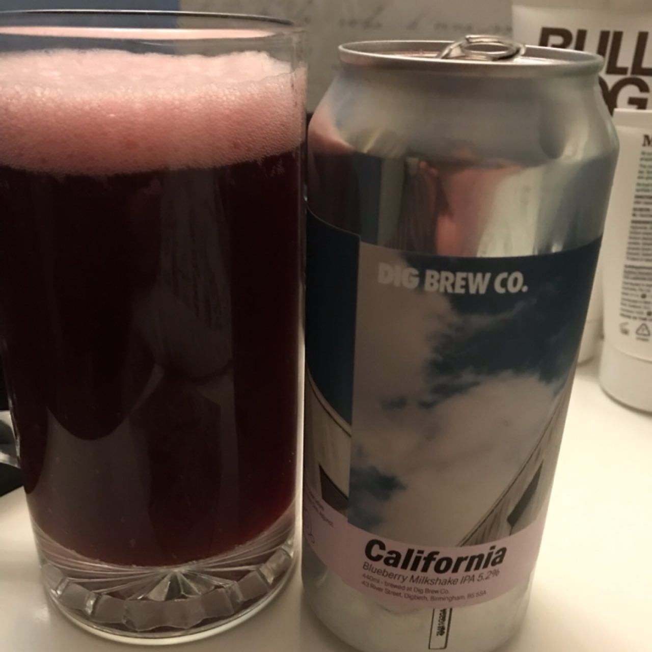 California Blueberry Milkshake IPA, England