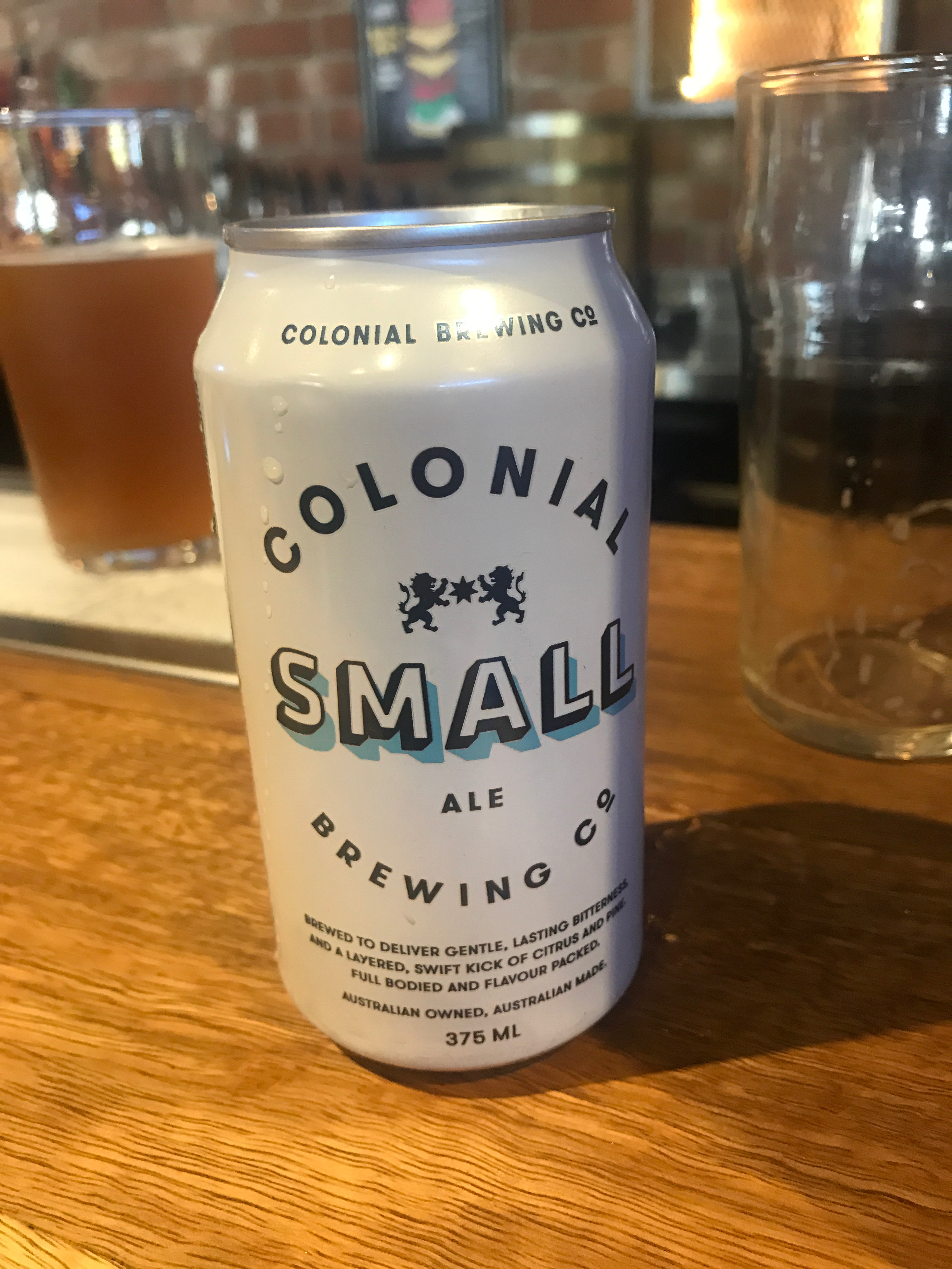 Colonial Small Ale, Australia