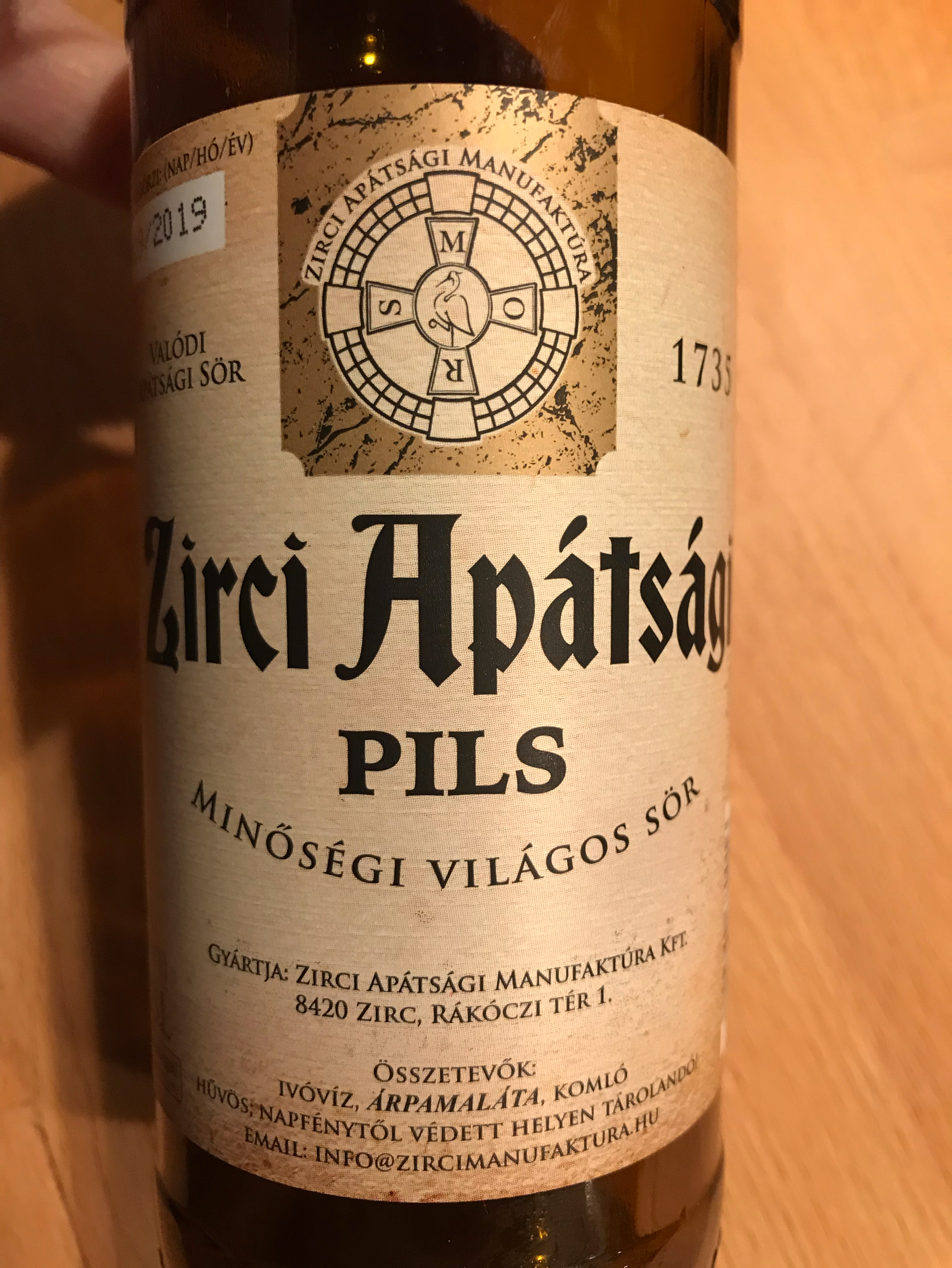 Zirci Apátsági Pils, Hungary