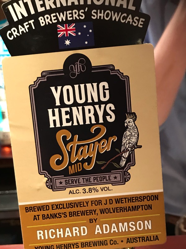 Young Henrys Stayer Mid, Australia