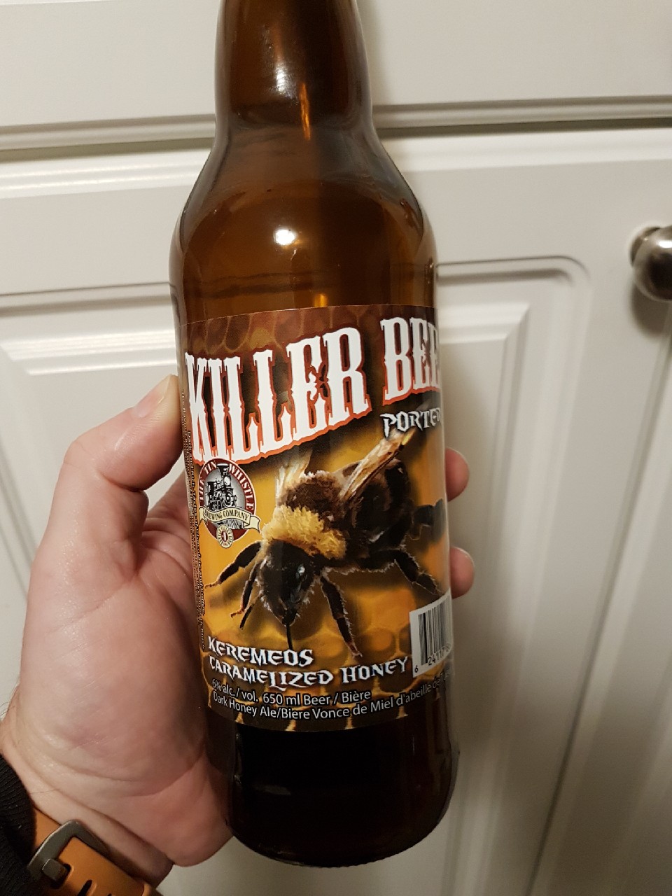 Killer Bee Dark honey ale, Canada
