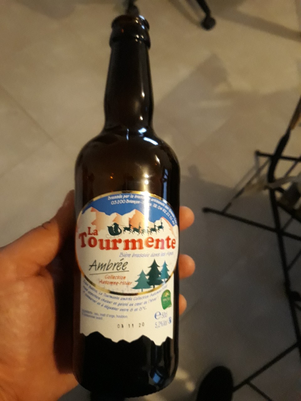La Tourmente Ambrée Automne-Hiver, France