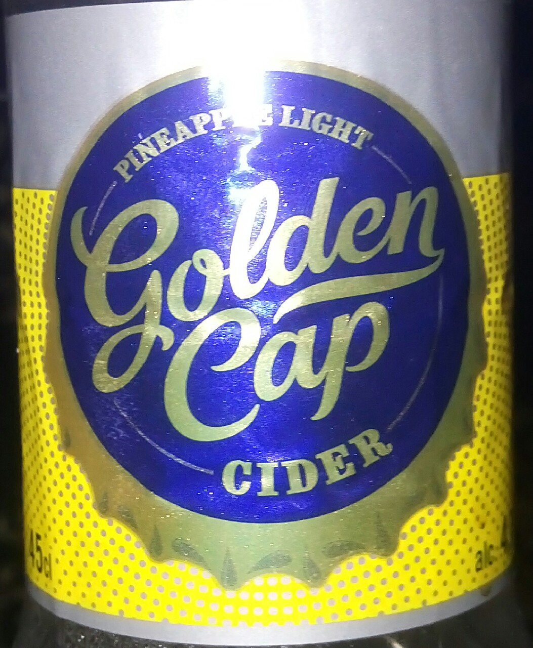 Golden Cap Pineapple Light, Finland