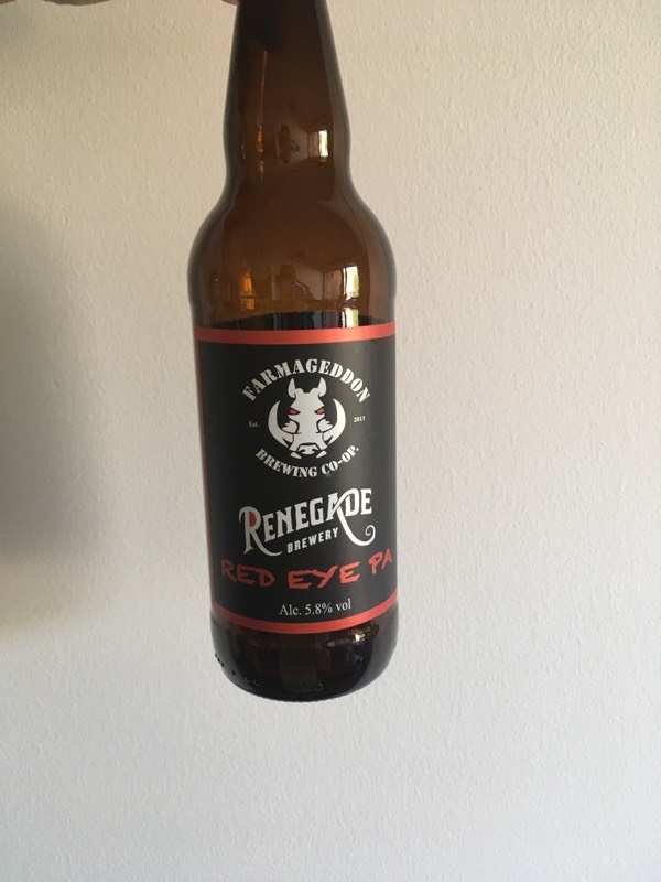 Renegade Brewery & Farmageddon Brewing Red Eye PA, England