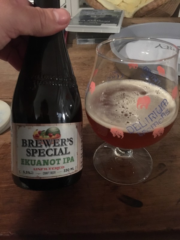 Brewer's Special Ekuanot IPA 5,5%, Finland