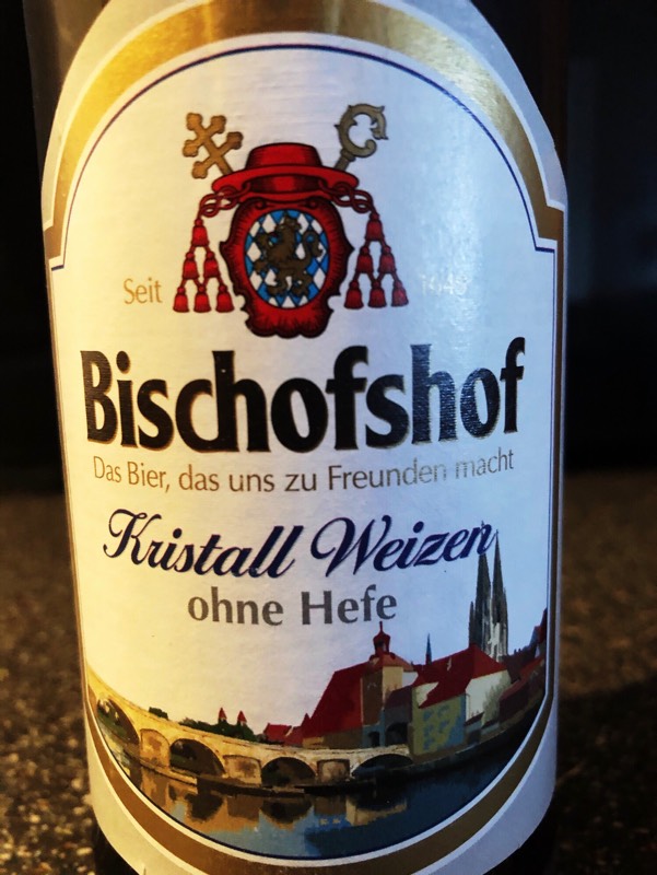 Kristall Weizen ohne Hefe, Germany