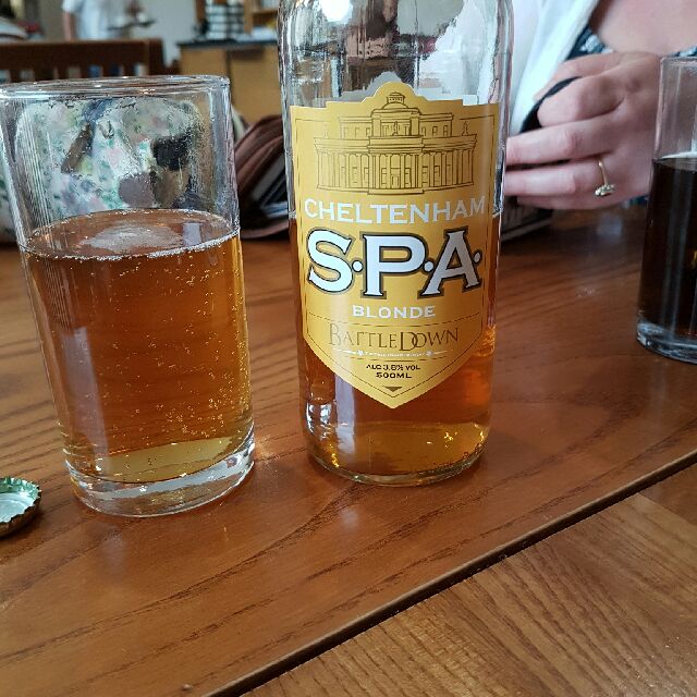 Cheltenham S.P.A. Blonde, England