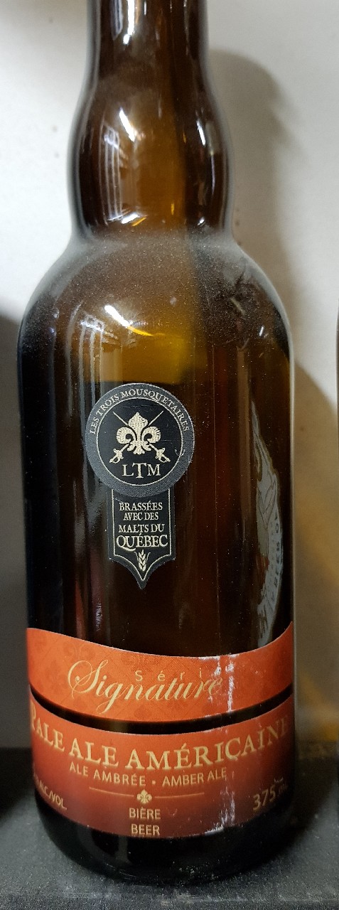 Signature Série Pale Ale Américaine, Canada