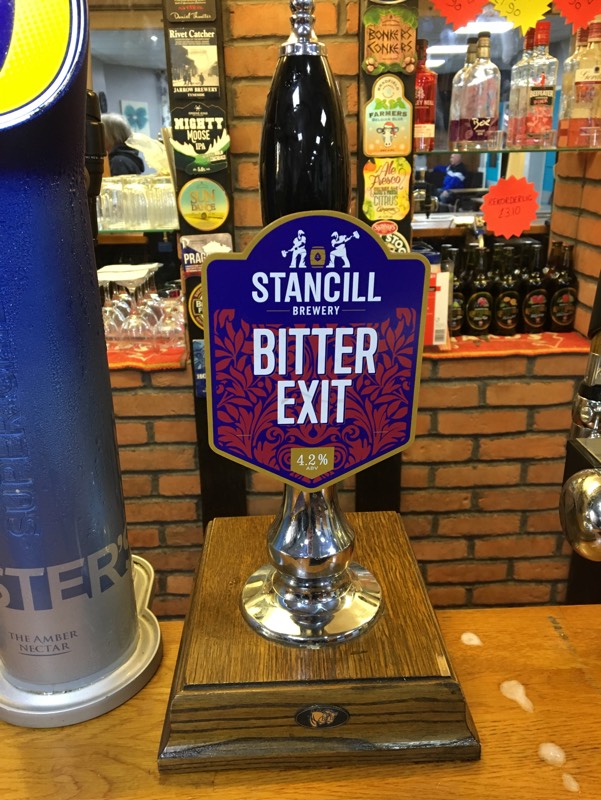 Stancill Bitter exit, England