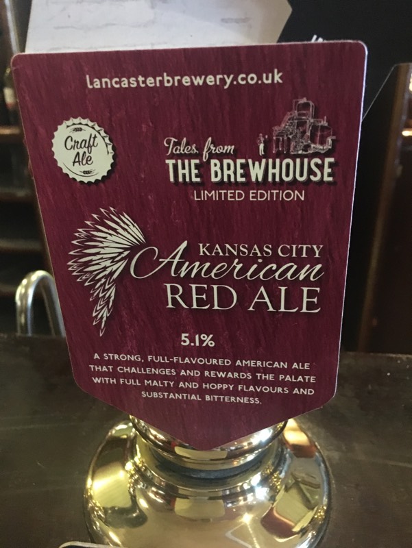 Tales From The Brewhouse Kansas City American Red Ale, England