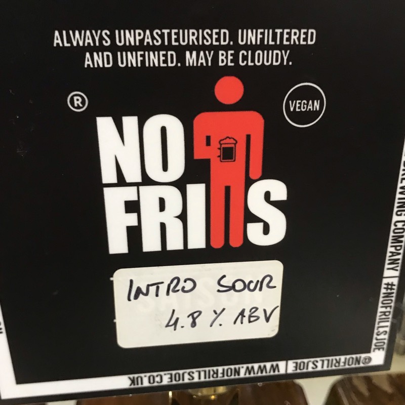 No Frills Intro Sour, England