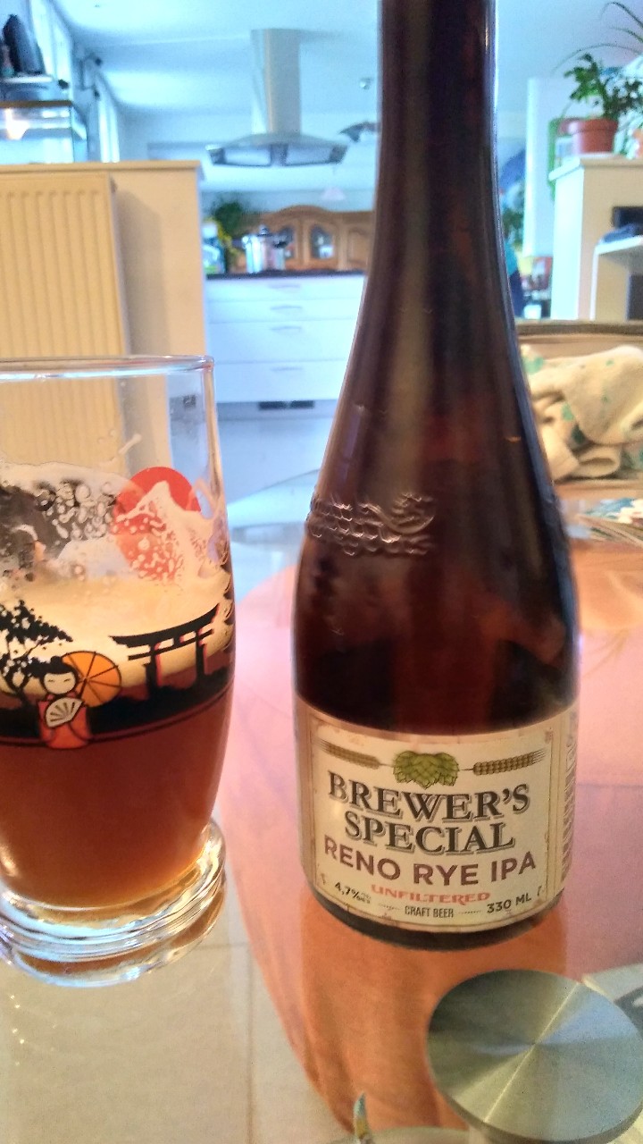 Brewer's Special Reno Rye IPA, Finland