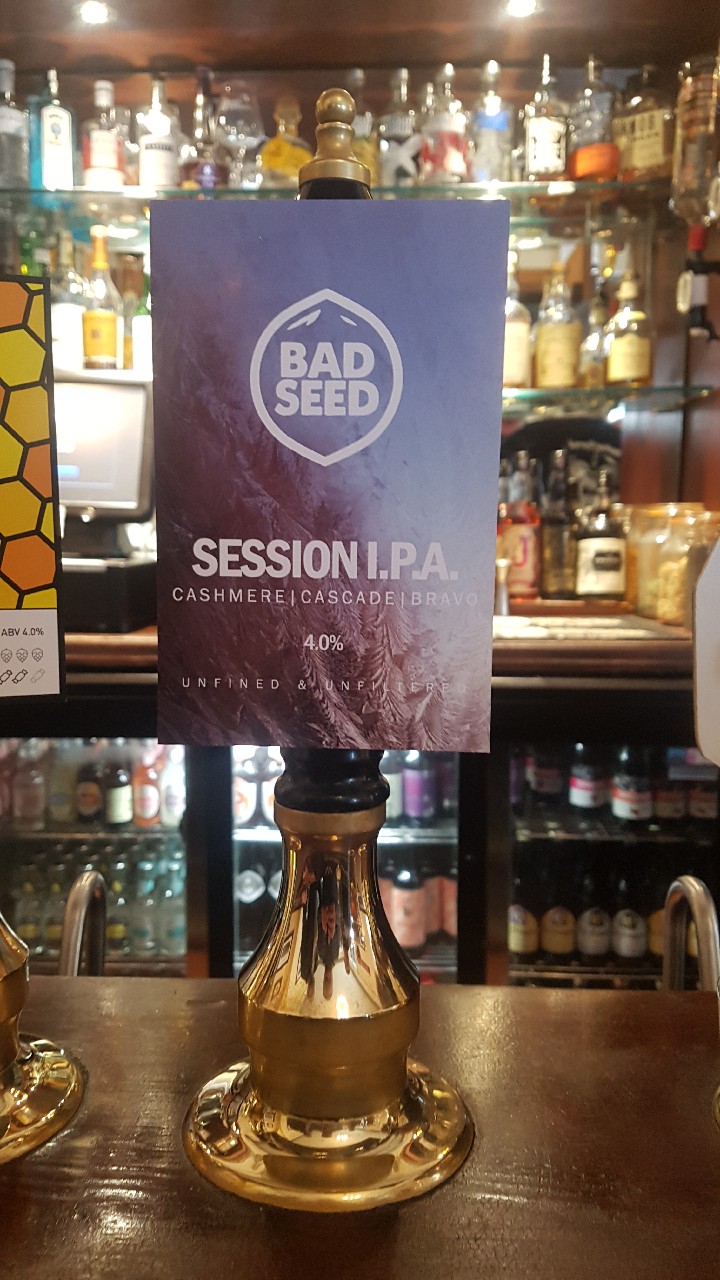 Session I.P.A. Cashmere Cascade Bravo, England