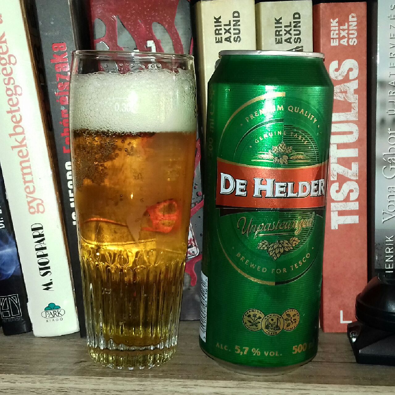 De Helder Unpasteurized, England