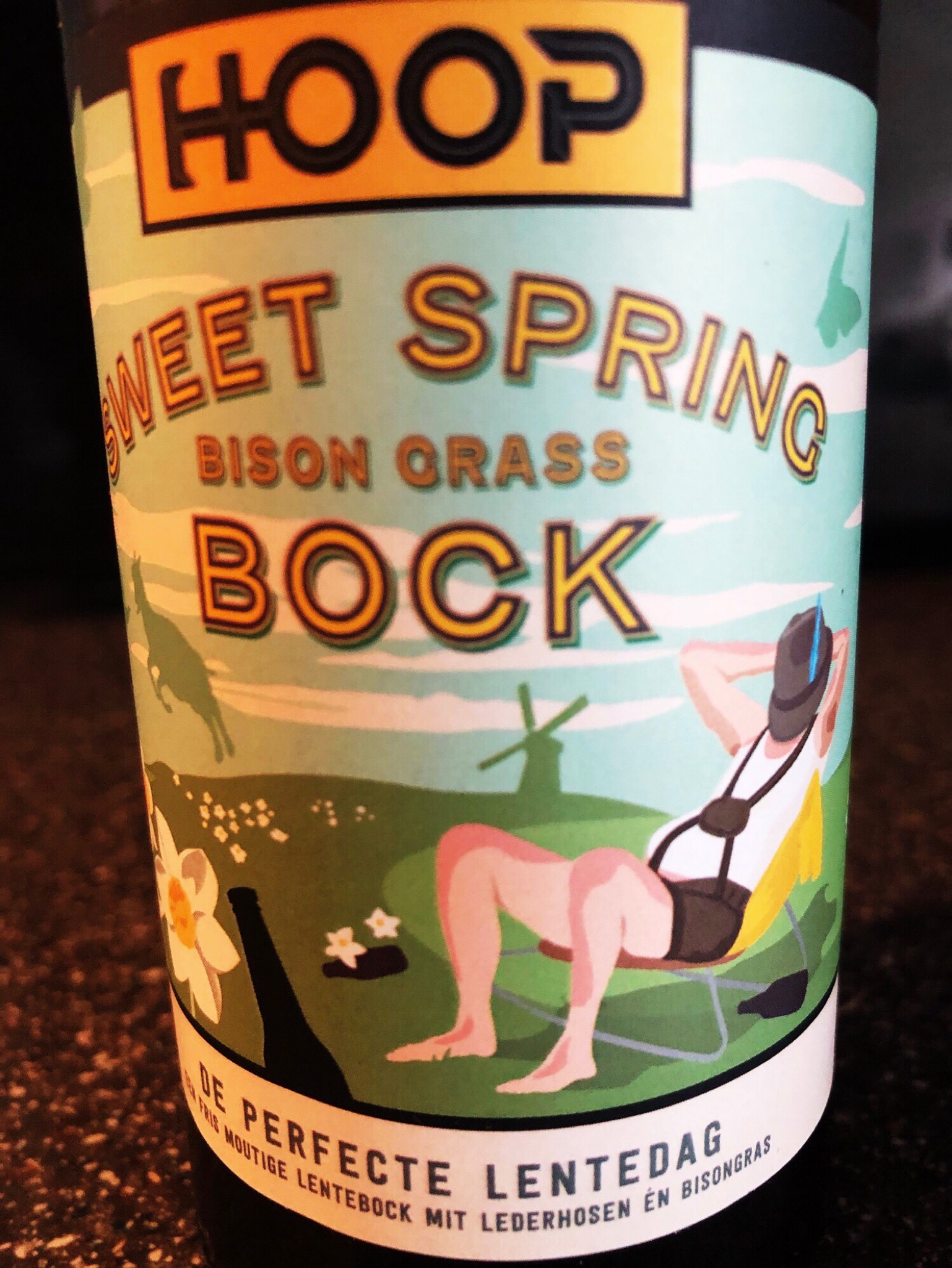 Sweet Spring Bison Grass Bock, Netherlands