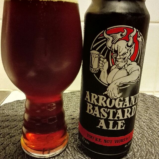 Oaked Arrogant Bastard Ale, United States