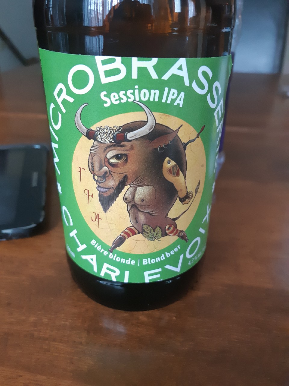 La Vache Folle session IPA, Canada