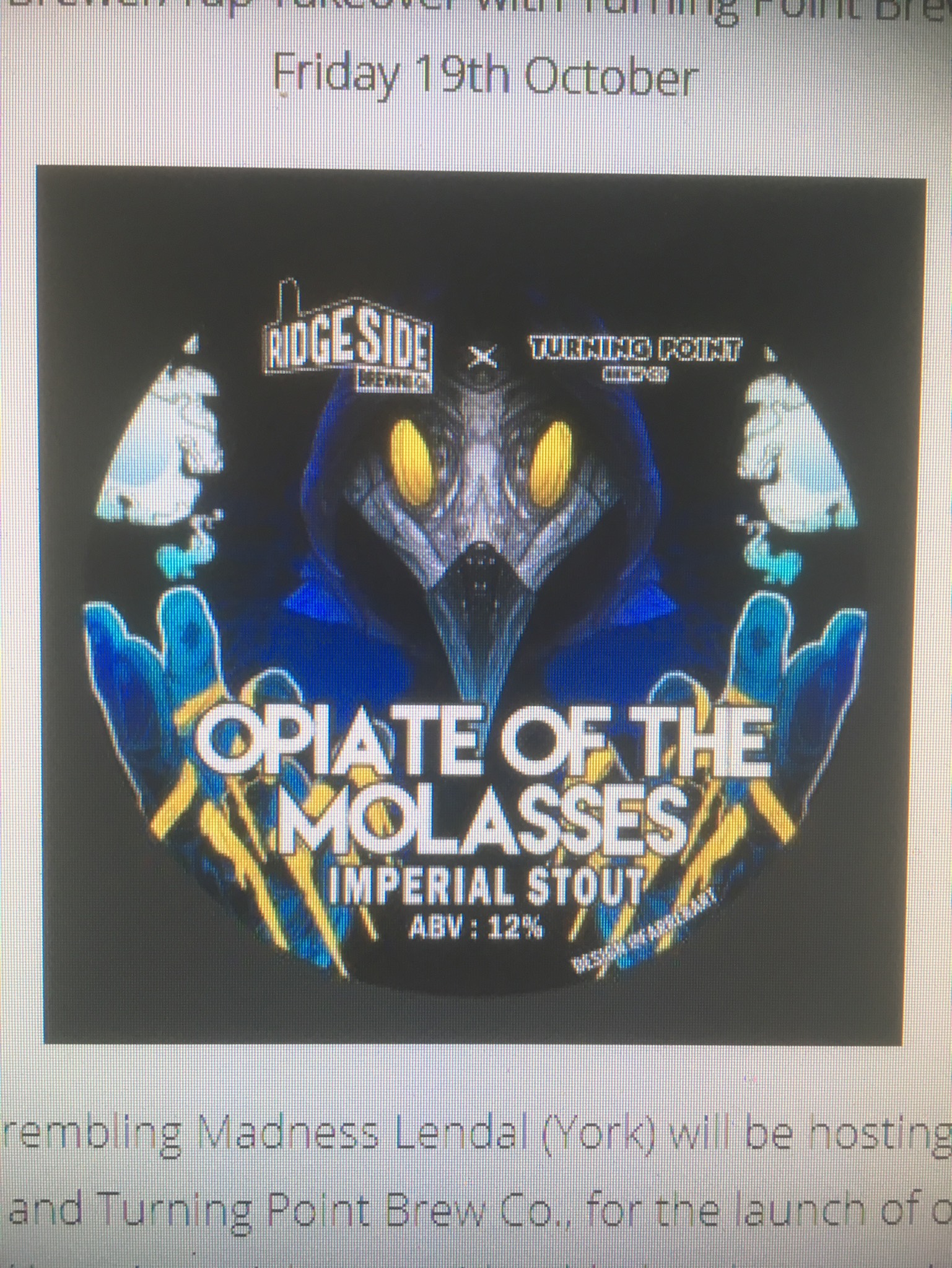 Opiate Of The Molasses, England