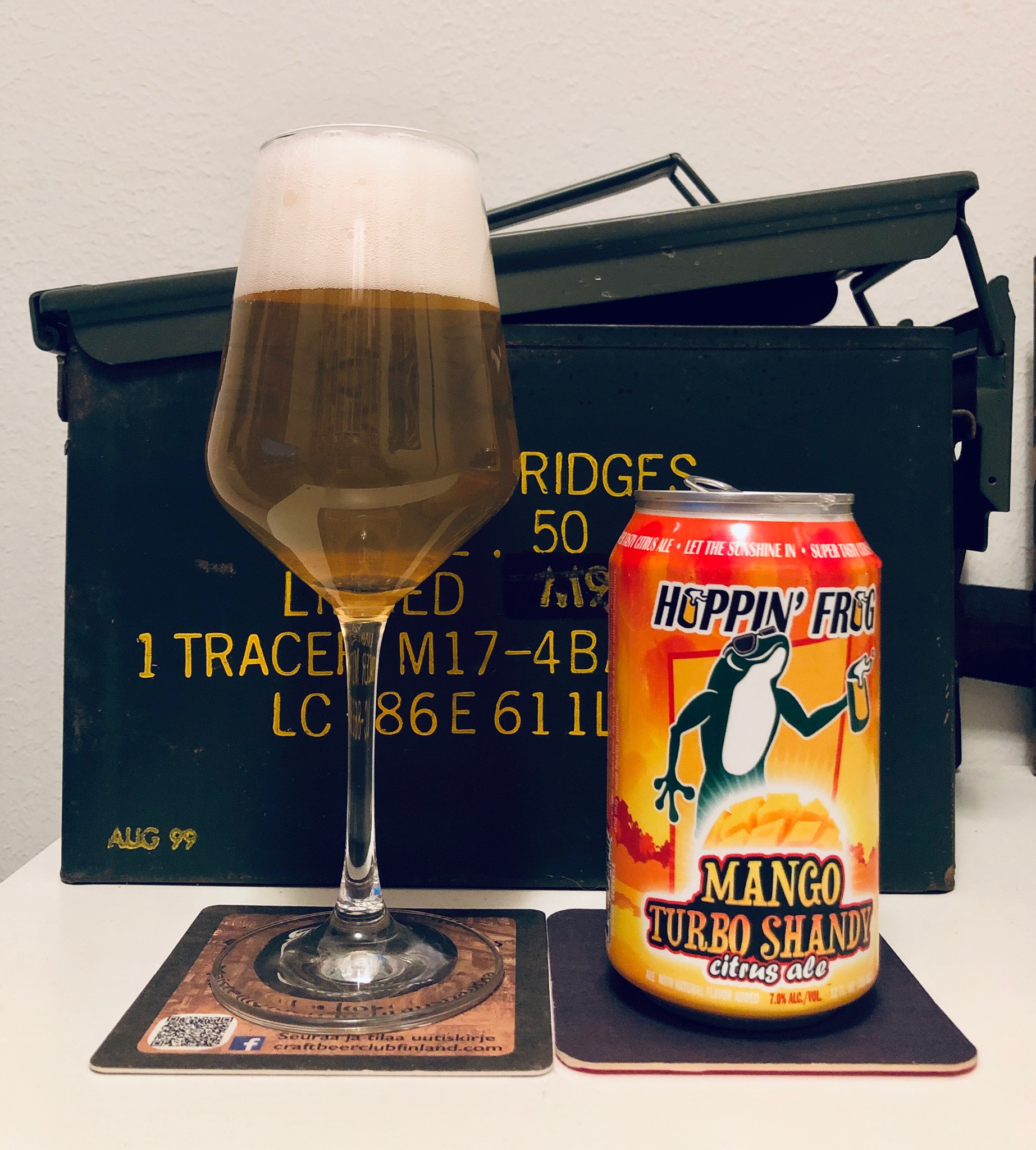 Mango Turbo Shandy Citrus Ale, United States