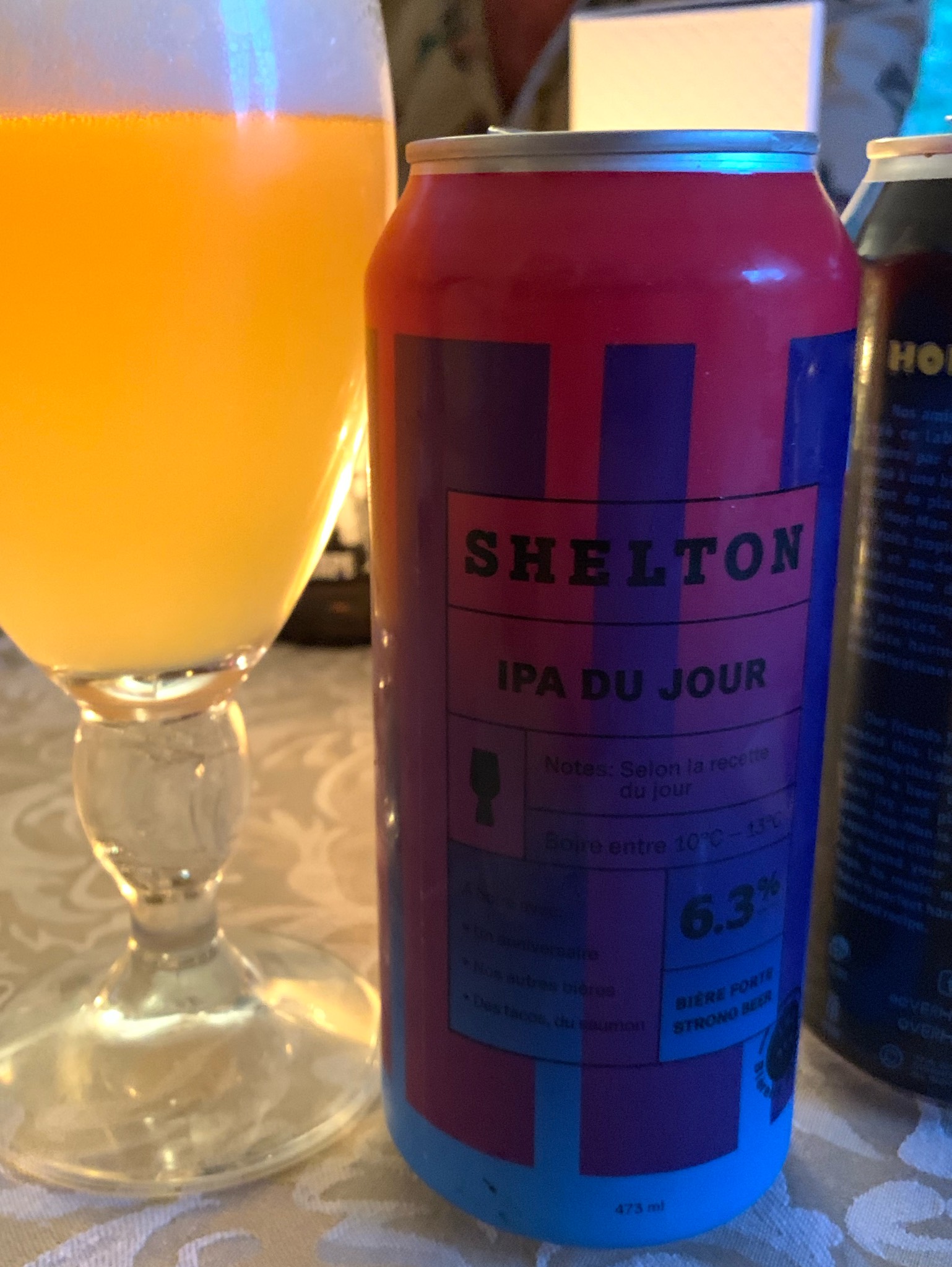 Shelton IPA Du Jour, Canada