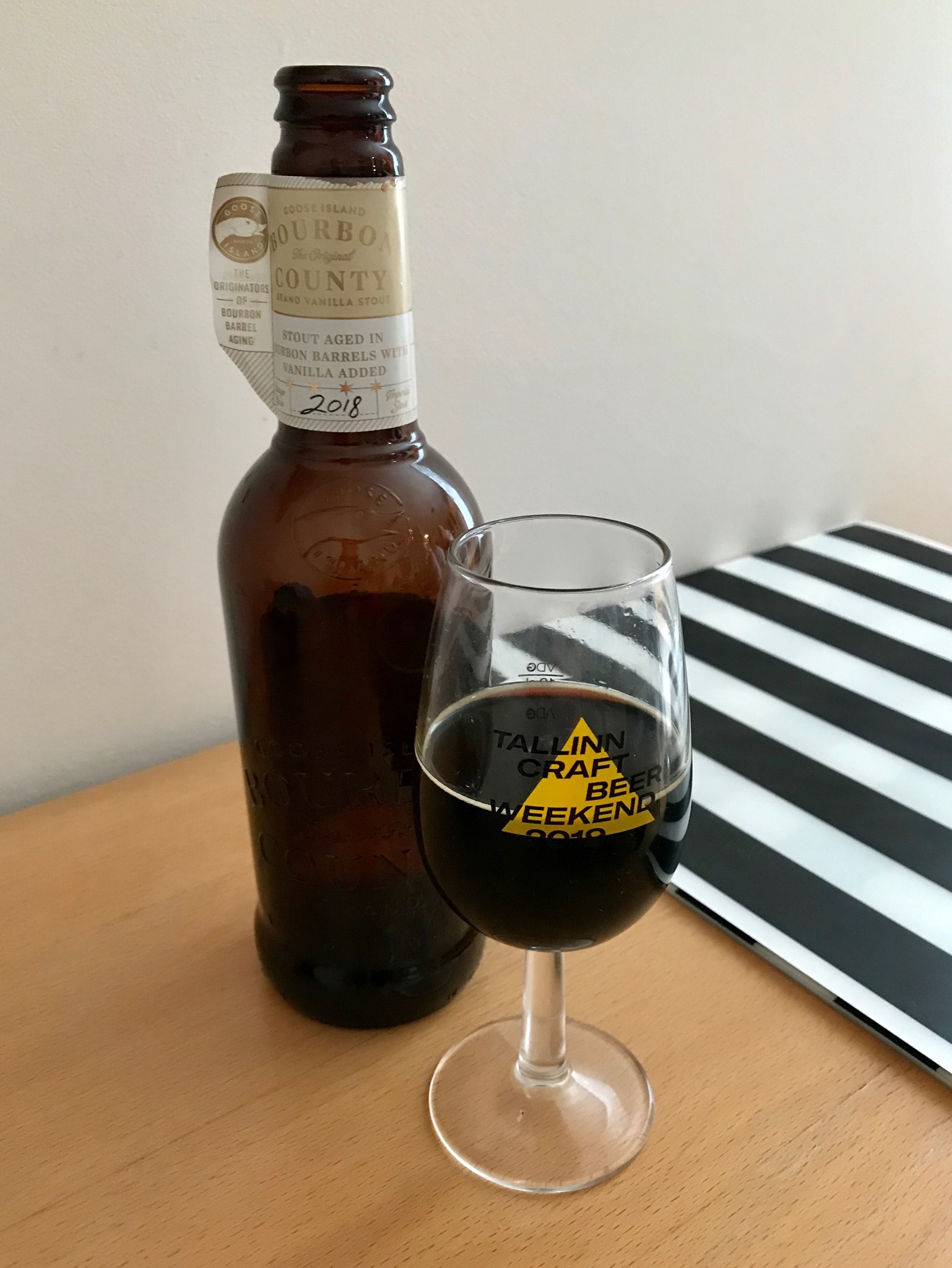 Bourbon County Brand Vanilla Stout (2018), United States