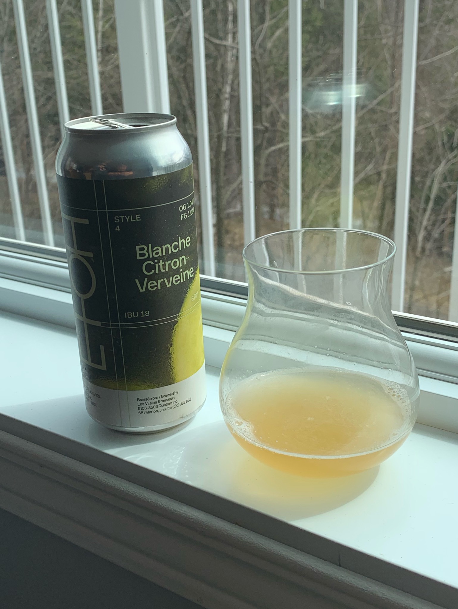 Blanche Citron Verveine, Canada