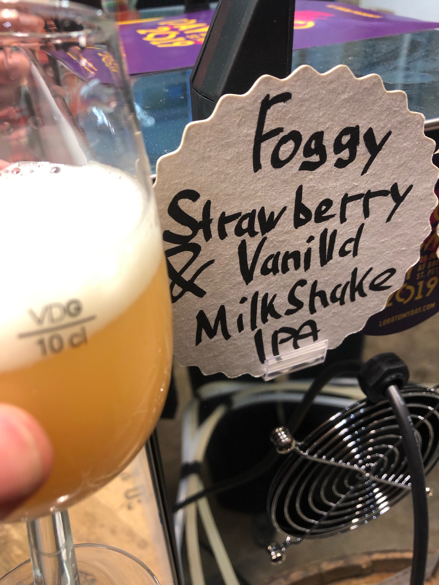Foggy Strawberry and Vanilla Milkshake IPA, Russia
