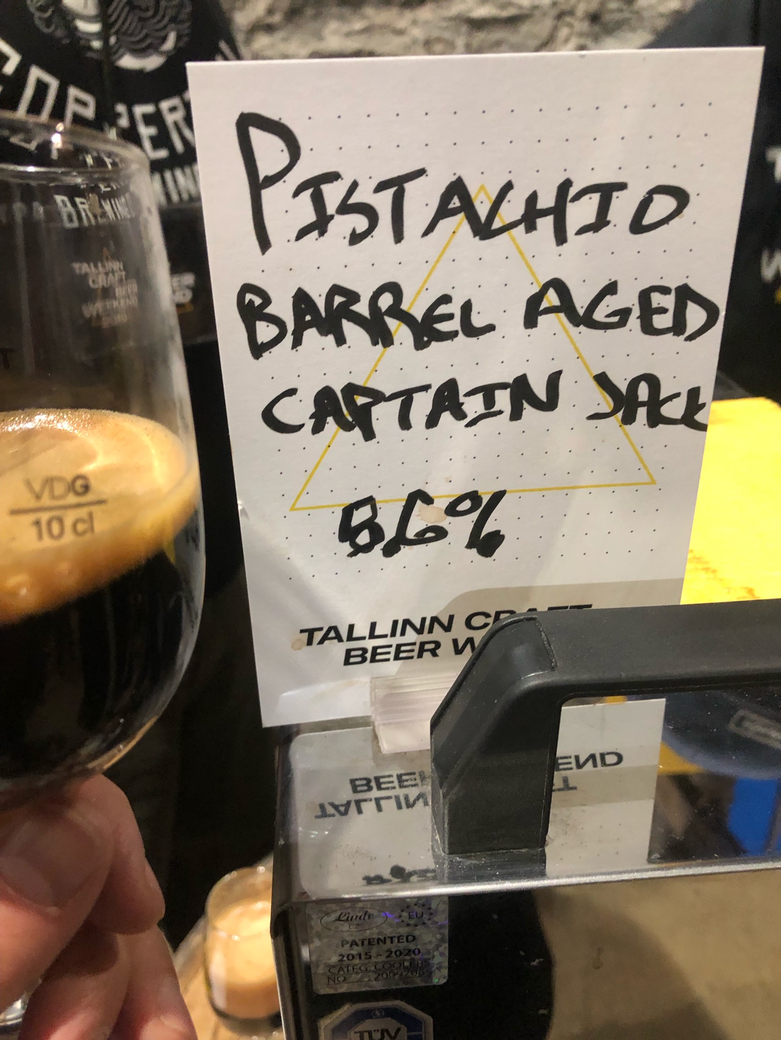 Pistachio Barrel-aged Captain Jack, United States