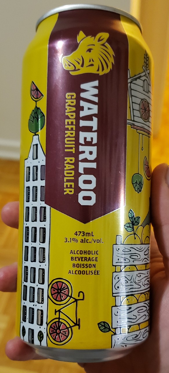 Waterloo Grapefruit Radler, Canada