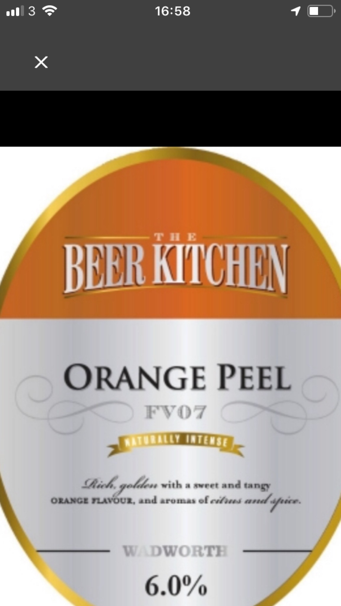 The Beer Kitchen Orange Peel, England