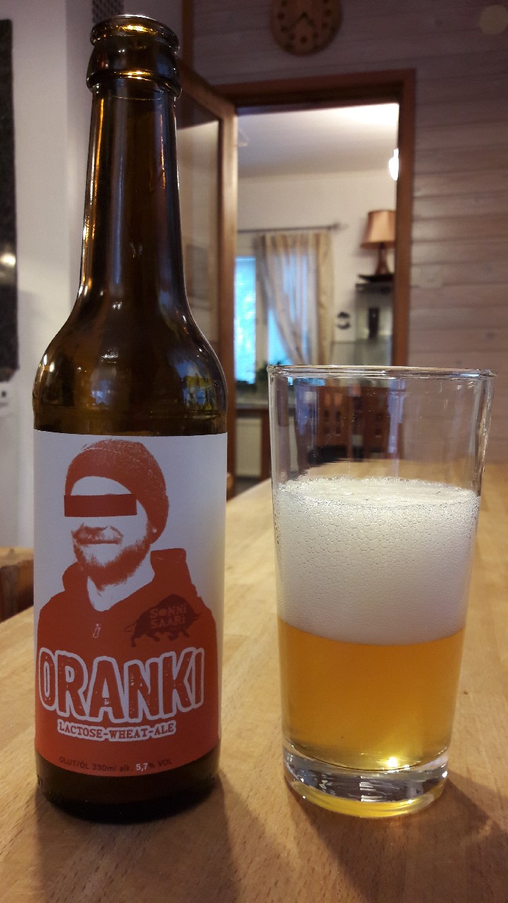 Oranki Lactose Wheat Ale, Finland
