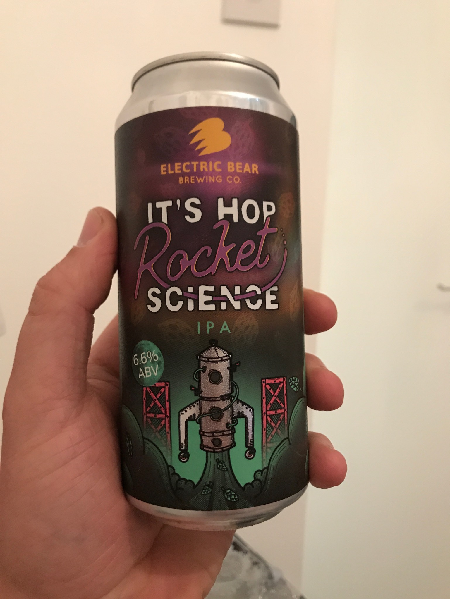 Its Hop Rocket Science IPA, England