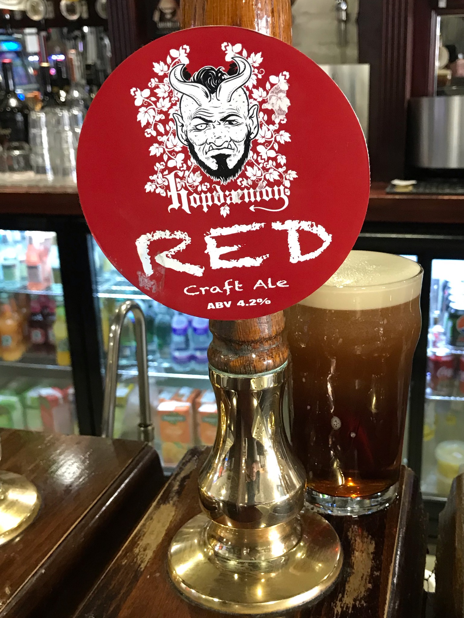 Hopdaemon Red Craft Ale, England