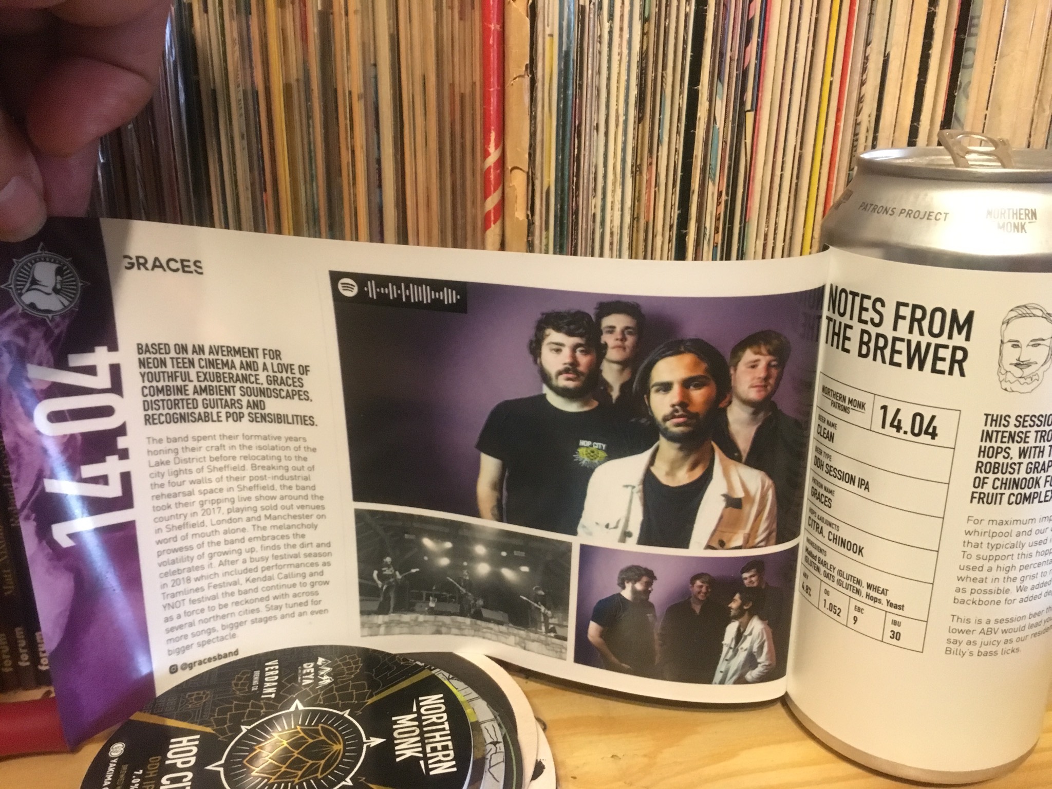 Patrons Project 14.04 // Graces // Clean // DDH Session IPA, England