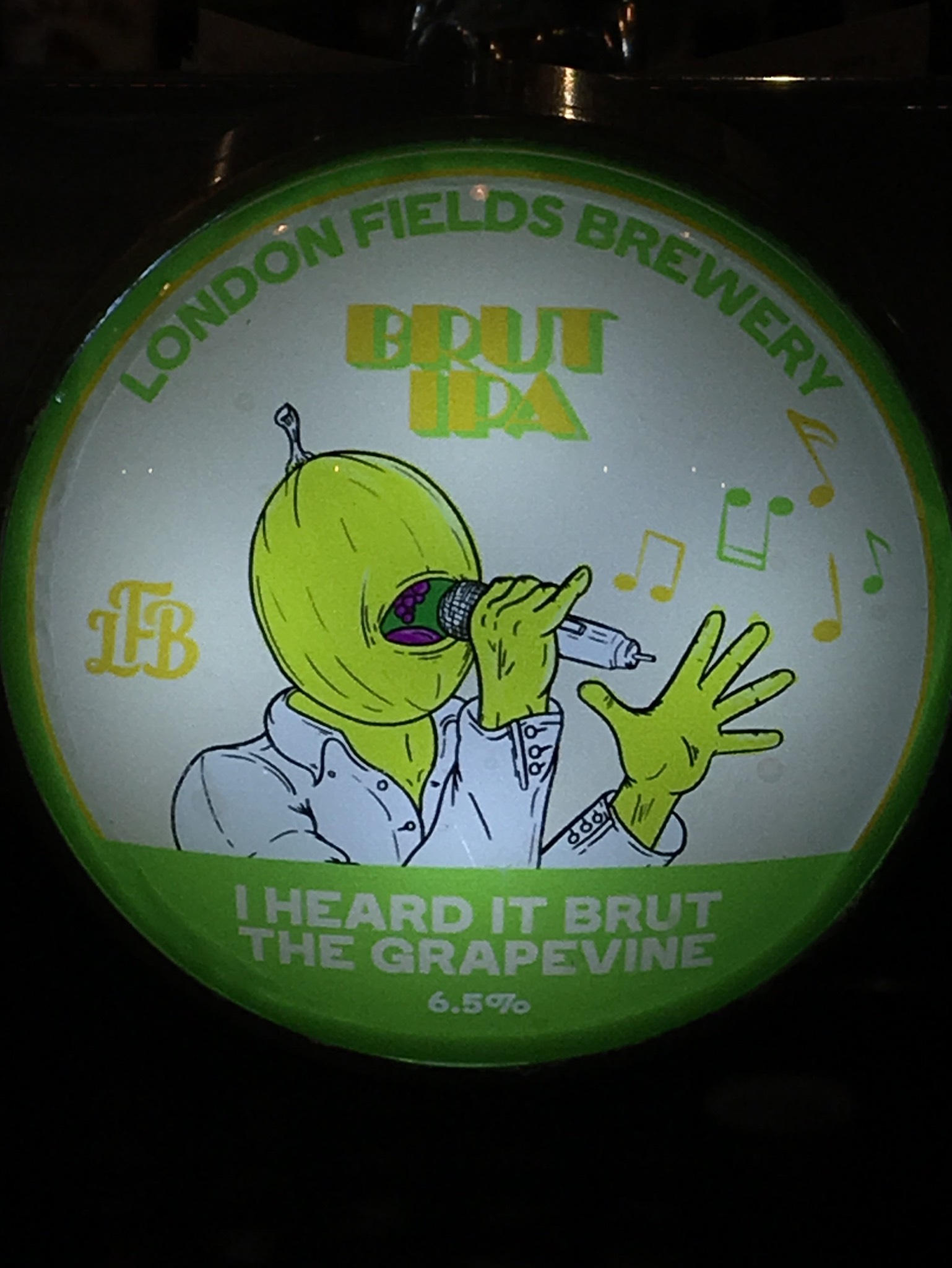 I heard it brut the grapevine, England