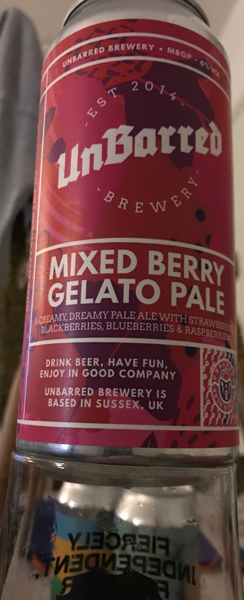 Mixed Berry Gelato Pale, England