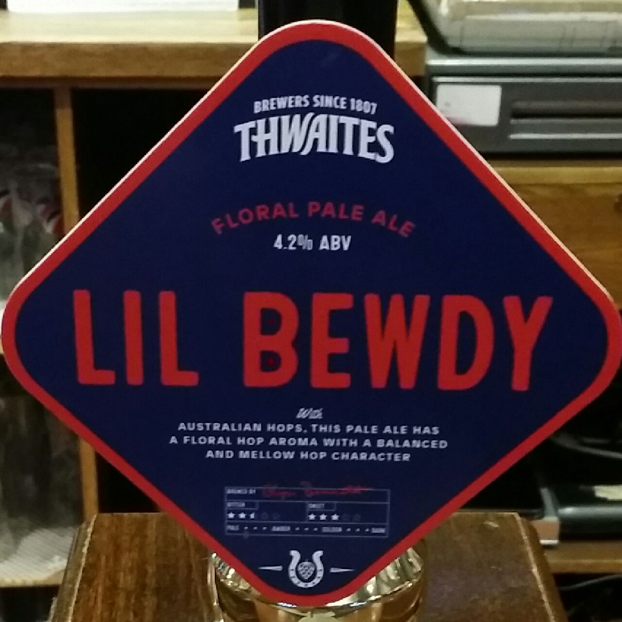 Thwaites Crafty Dan Lil' Bewdy, England