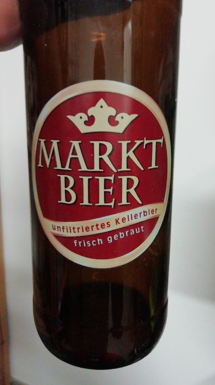 Marktbier Unfiltriertes Kellerbier, Hieber's Hausbrauerei Marktbier