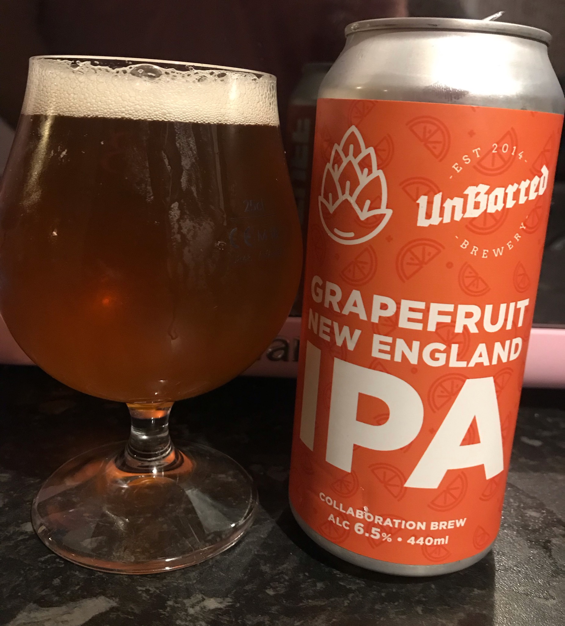 Grapefruit New England IPA, Hop Stuff Brewery