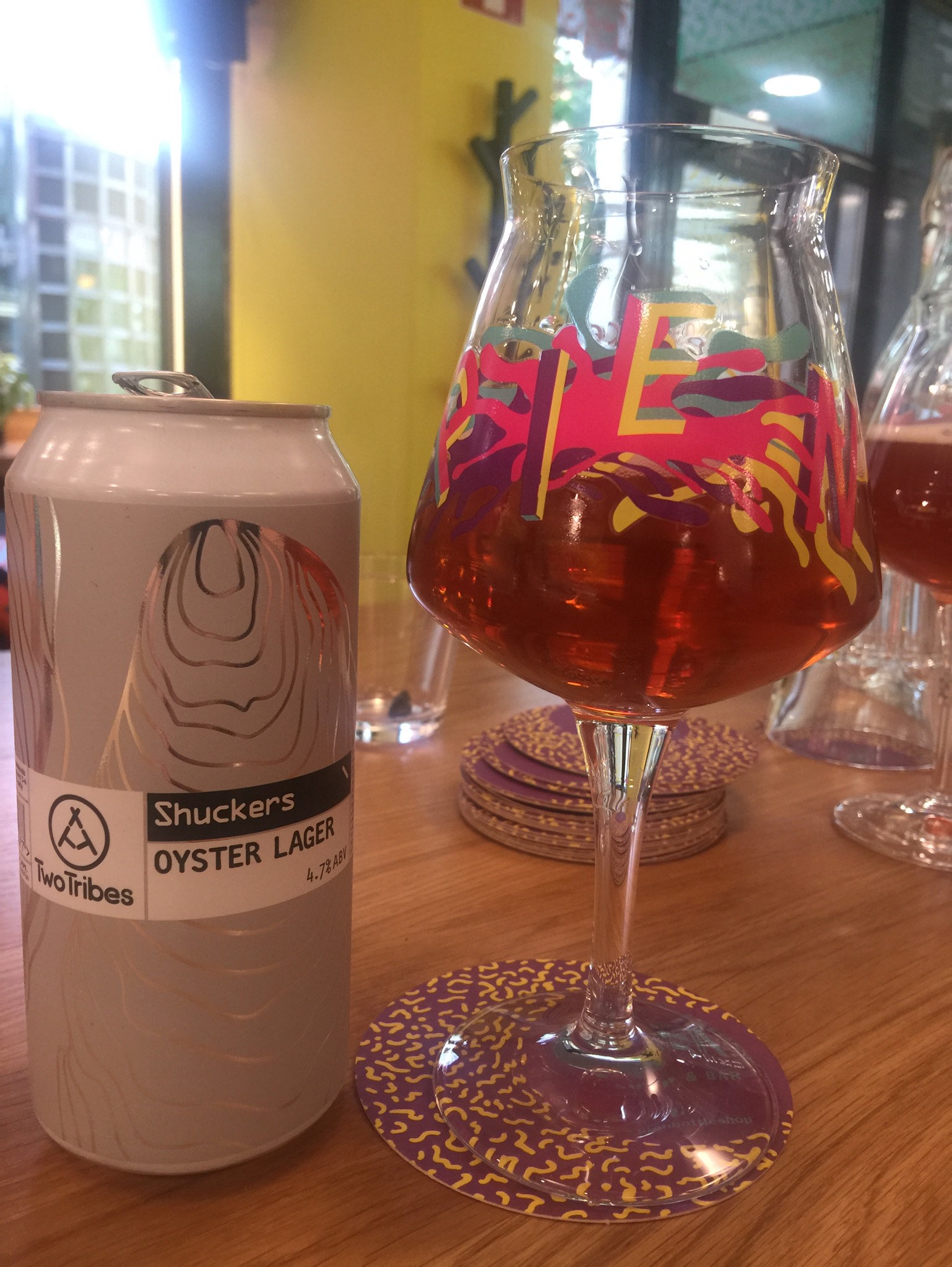 Shuckers Oyster Lager, England