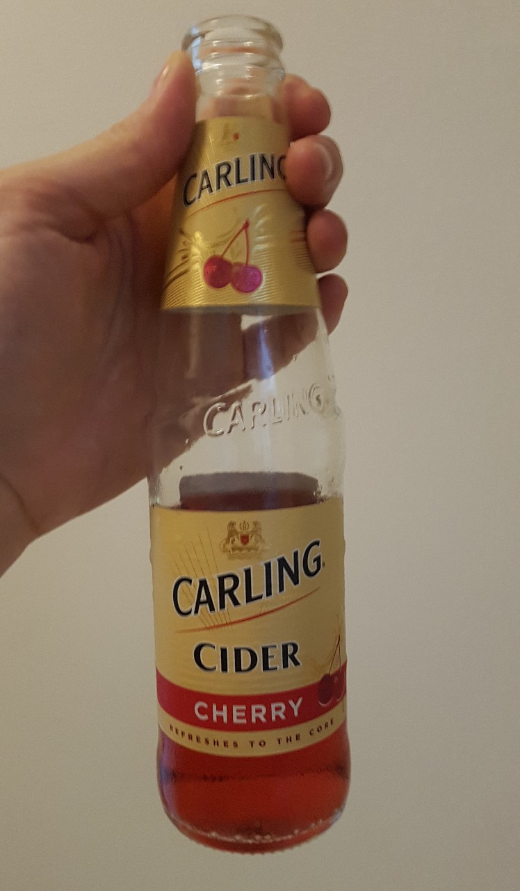 Carling Cherry Cider, England