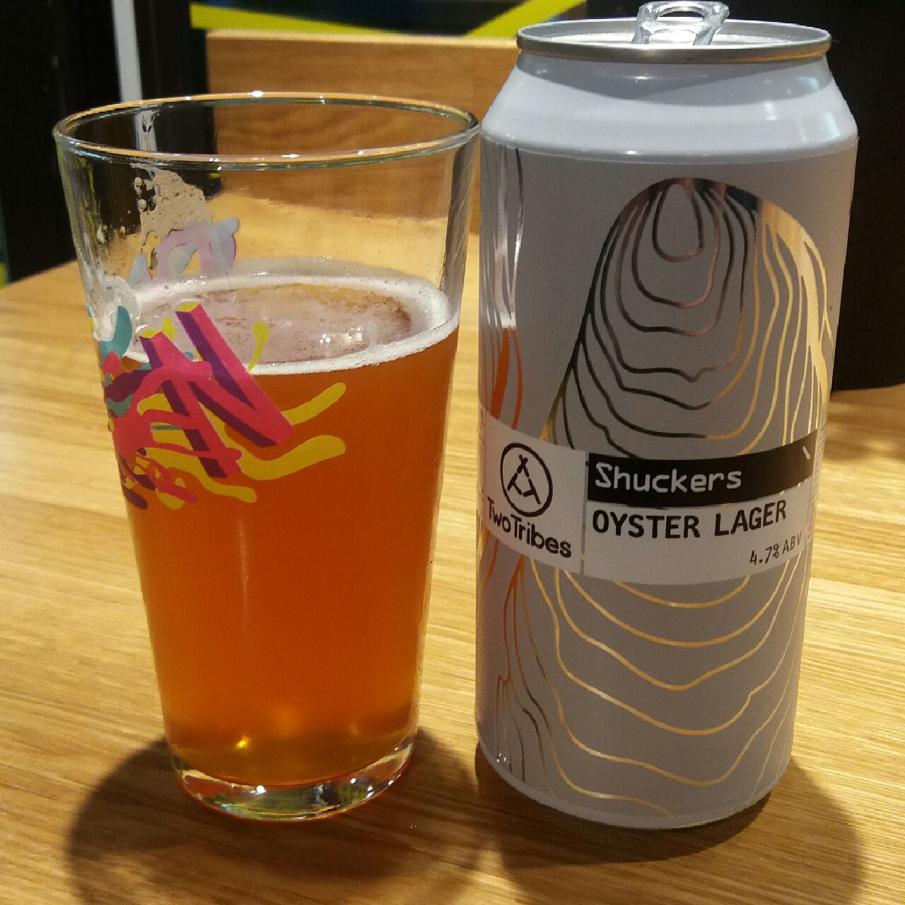 Shuckers Oyster Lager, England