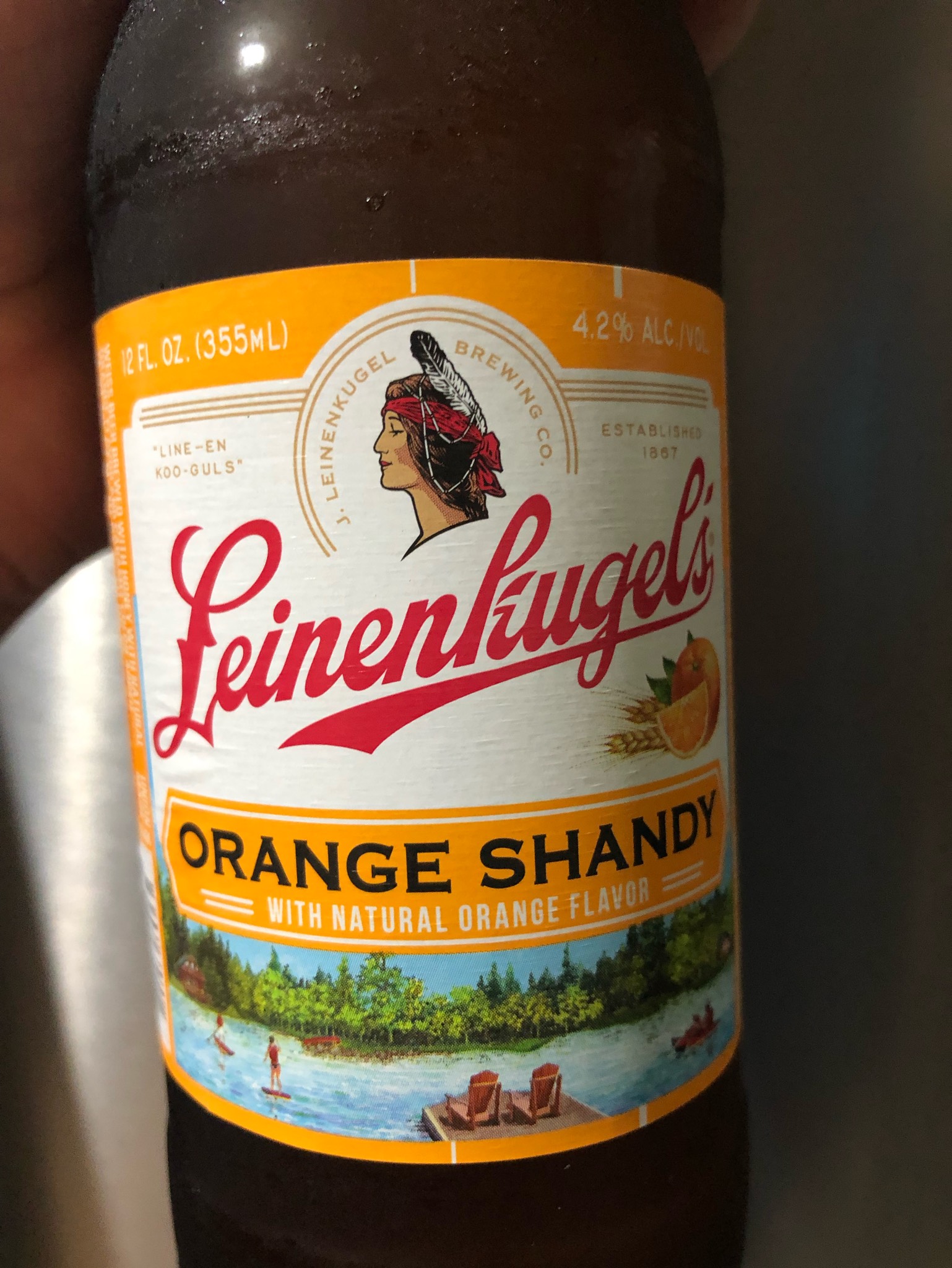 Leinenkugels Orange Shandy, United States