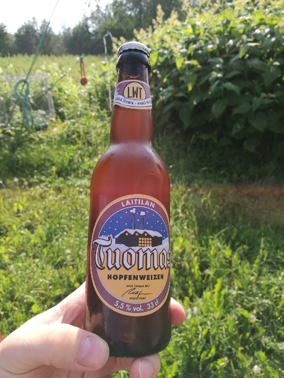 Tuomas Hopfenweizen, Finland