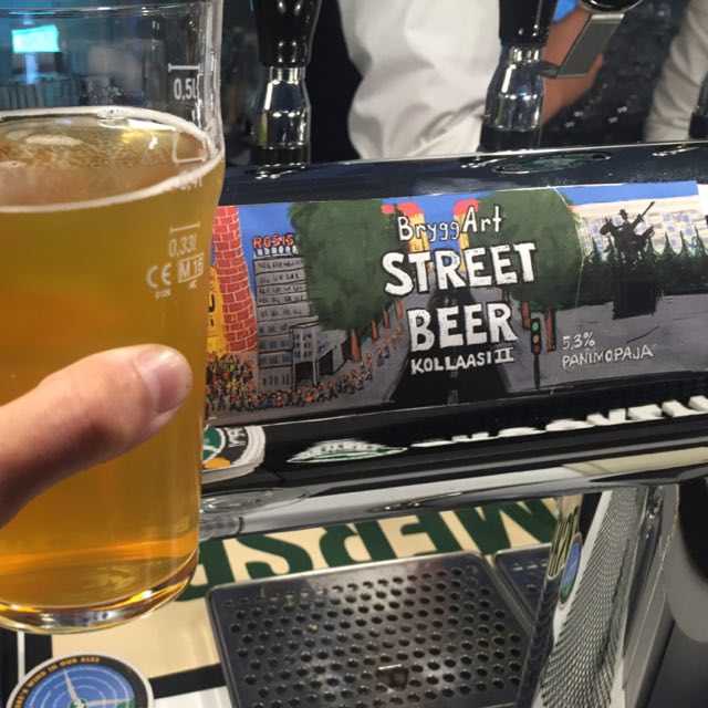 Kollaasi II Street Beer, Brygg-Art