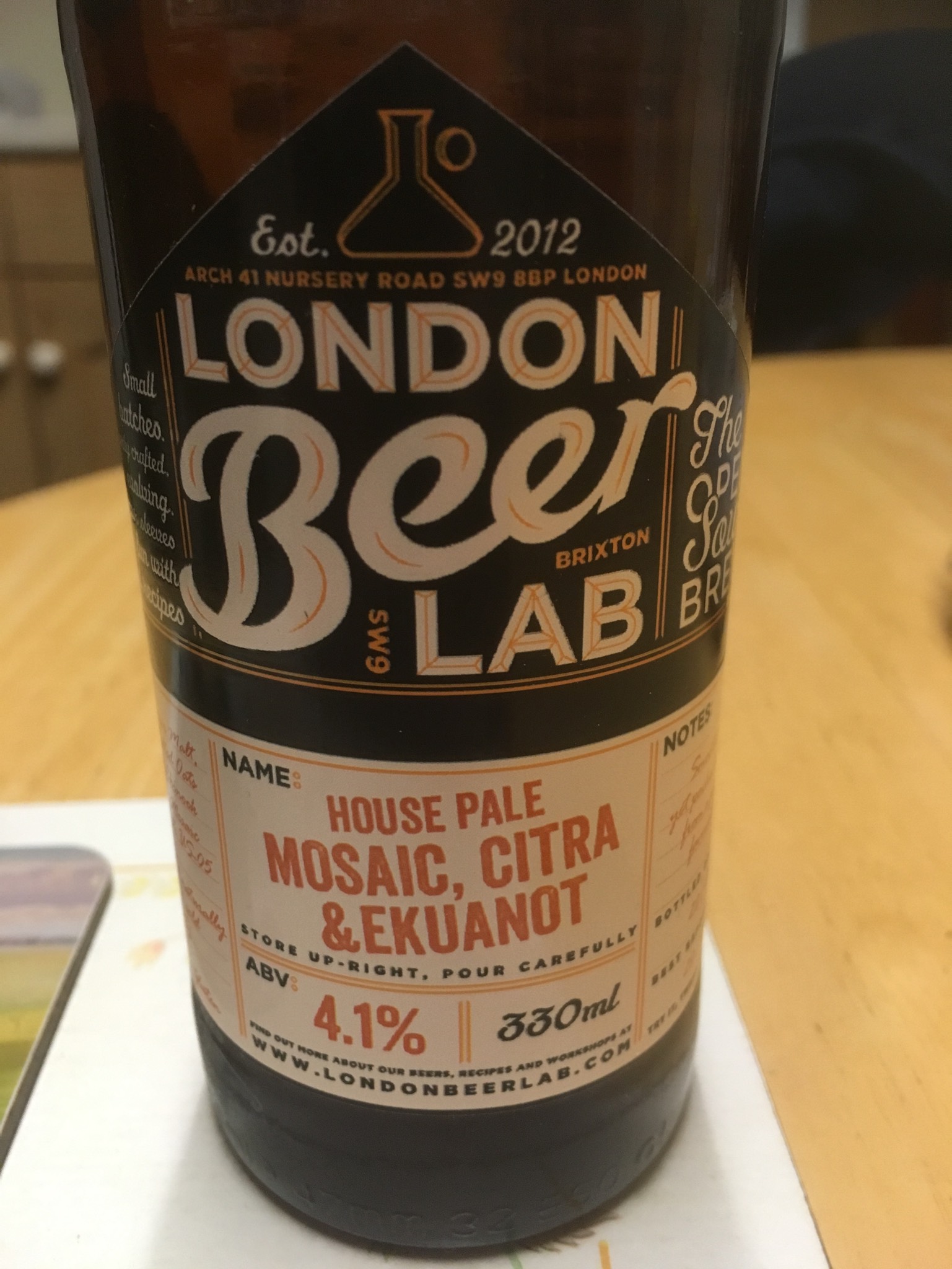 House Pale Mosaic Citra & Eluanot, England